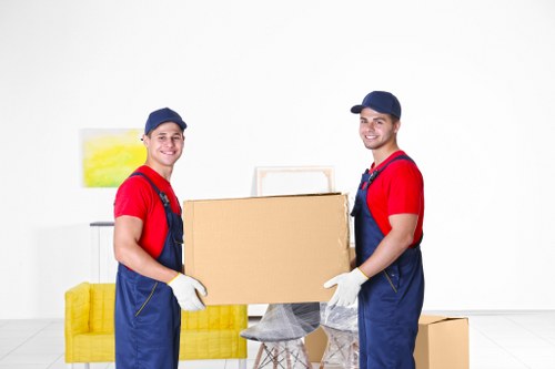 Office and household items prepared for urgent West London relocation