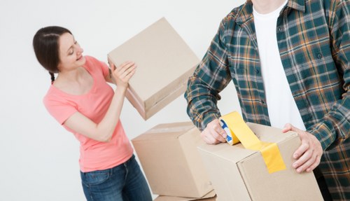 Preparation and packing for a Shepherds Bush home move