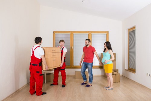Local removals team helping with a Shepherds Bush house relocation