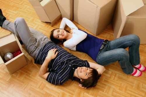 Household packing and furniture handling for a Shepherds Bush relocation