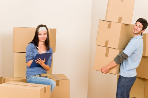 West London moving service handling boxes and household items