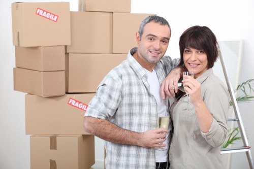 Secure storage solution for furniture, boxes and business items