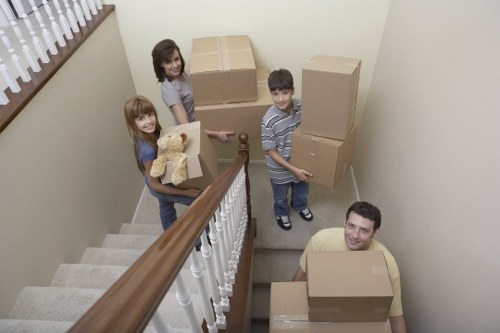 Careful packing and loading for a Shepherds Bush apartment move
